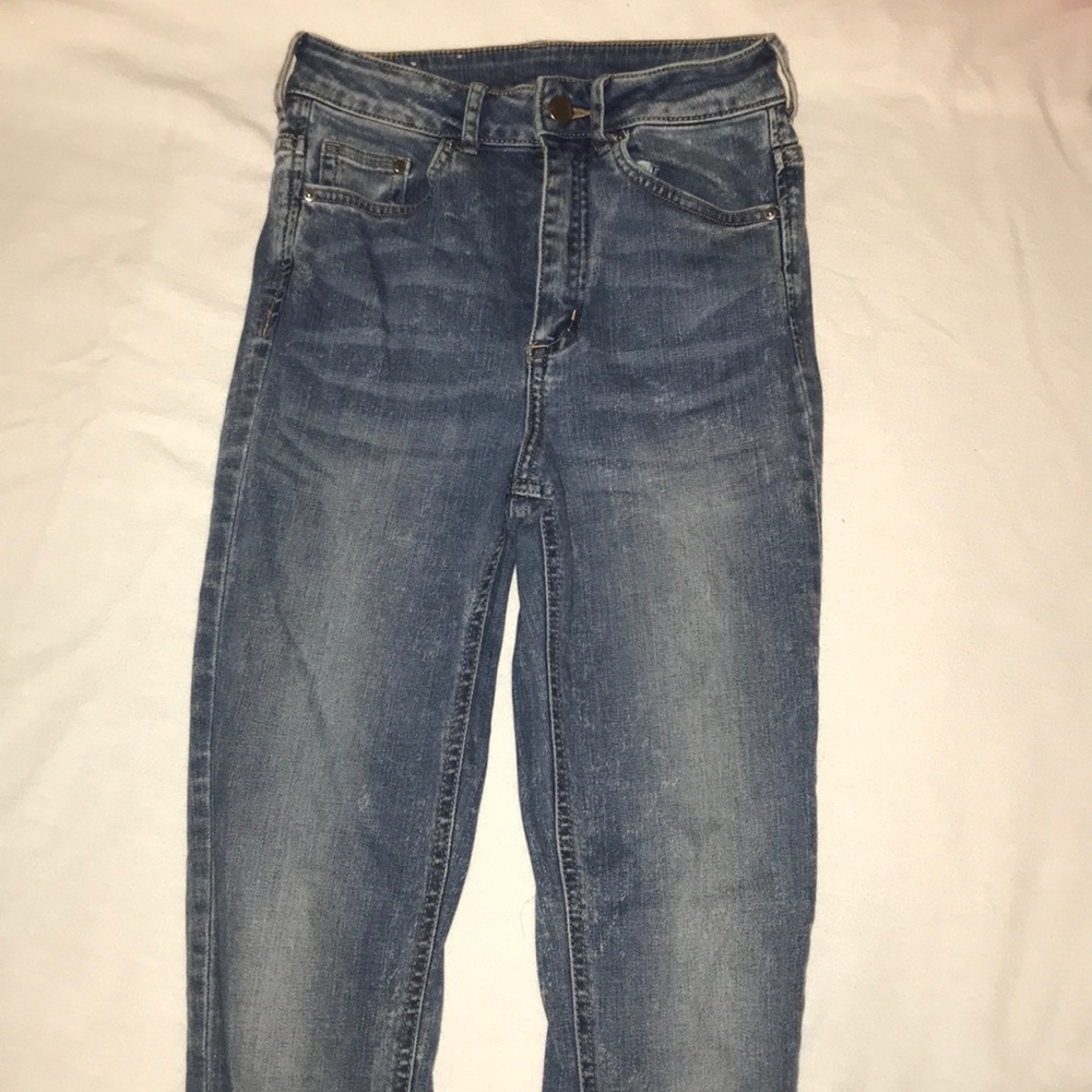 High Waisted Skinny Jeans